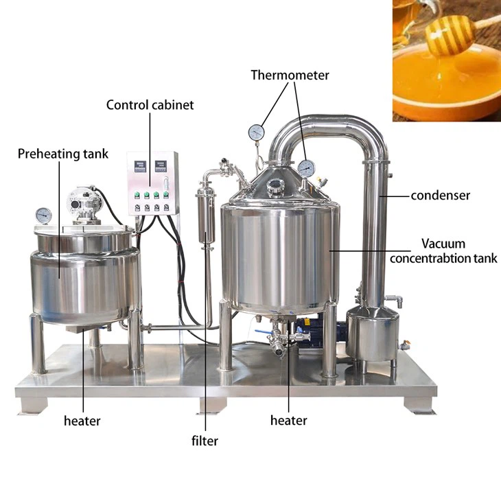 0.5t-5t honey production machine