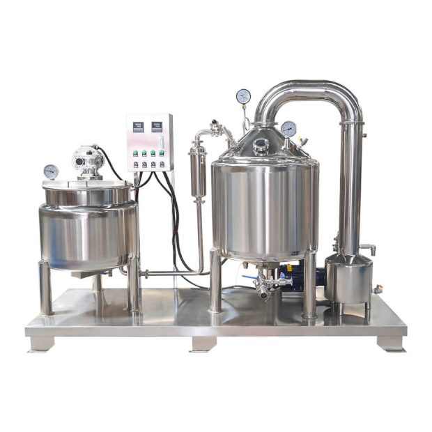 filtering and concentrating machine