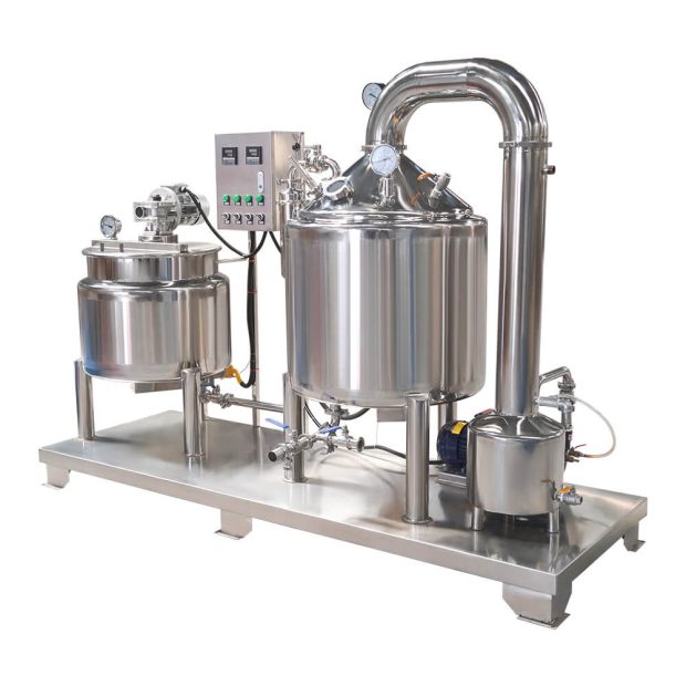 filtering and concentrating machine