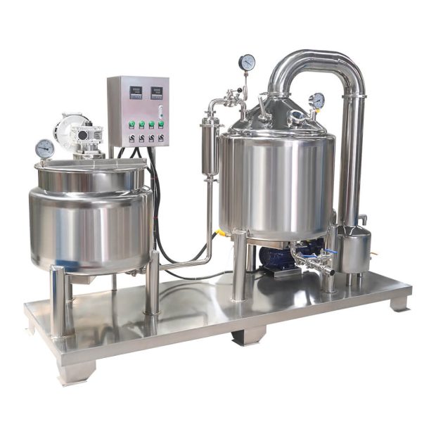 filtering and concentrating machine