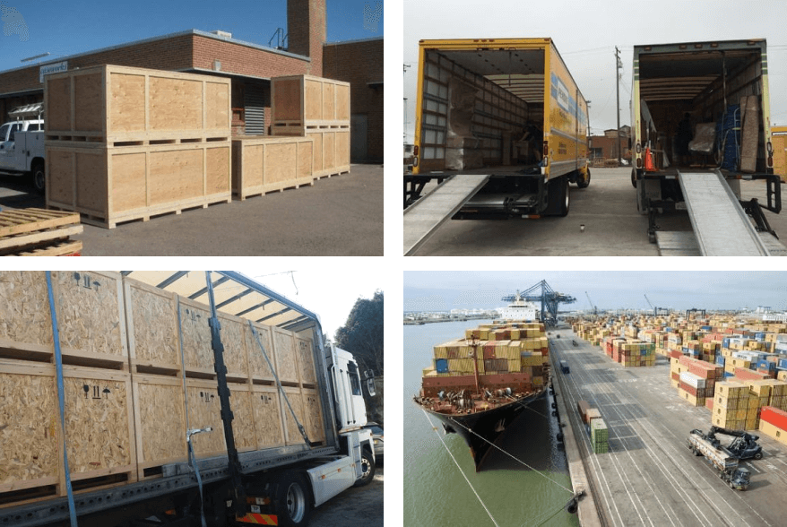 packing & shipping & transporting