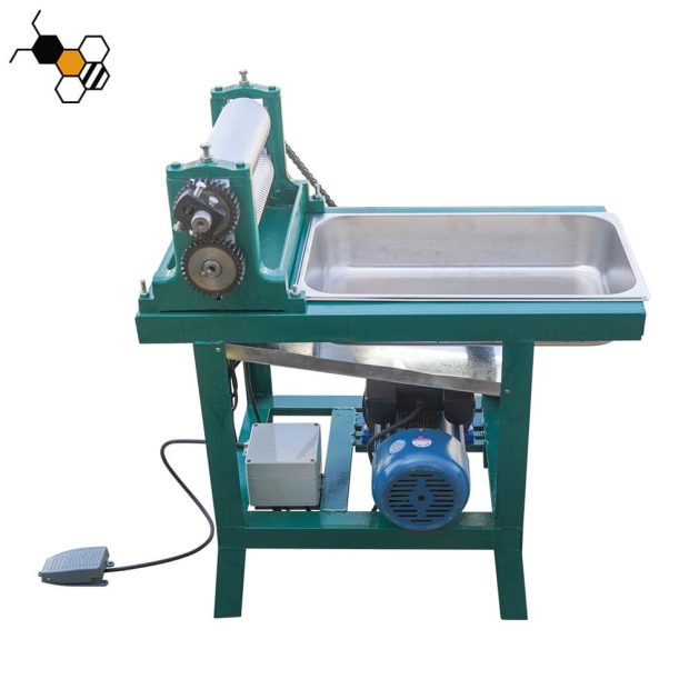 Beeswax Flatting And Embossing Machine