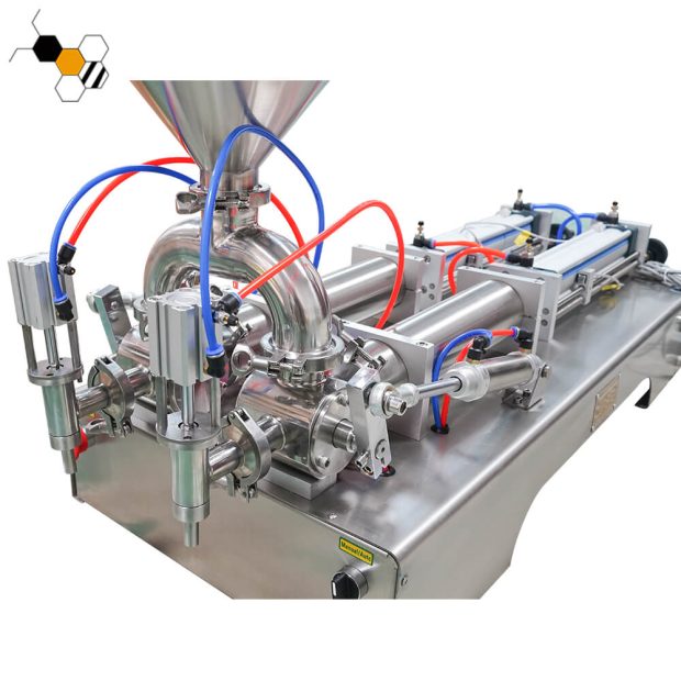 2 nozzle honey filling machine