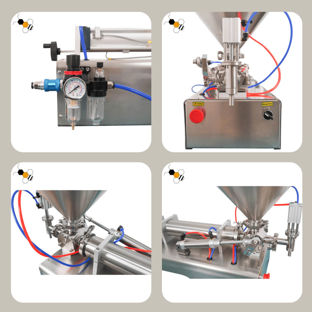 semi-automatic honey filling machine