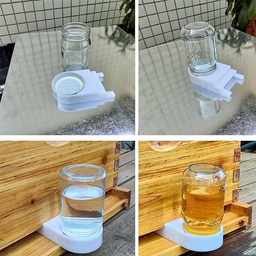 Mason Jar Bee Feeder