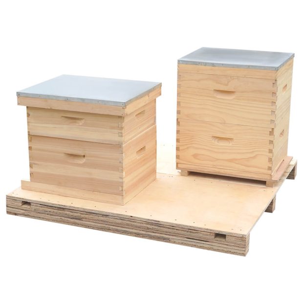 pallet wood beehive