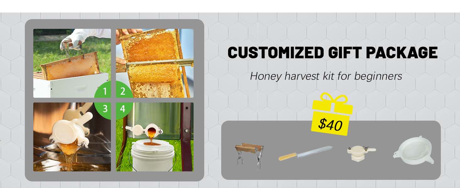 Manual Honey Extractor Kit