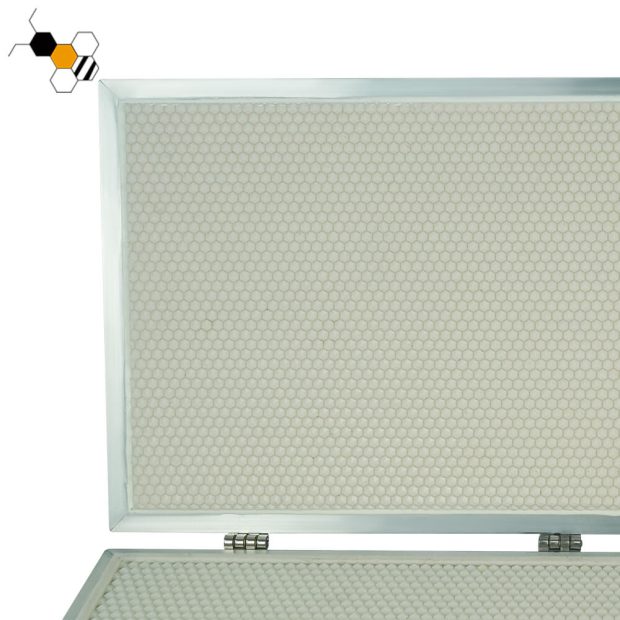 beeswax foundation embossing machine